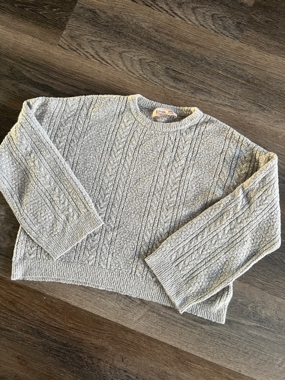 (19) Philosophy Cozy Textured Cable Knit Sweater